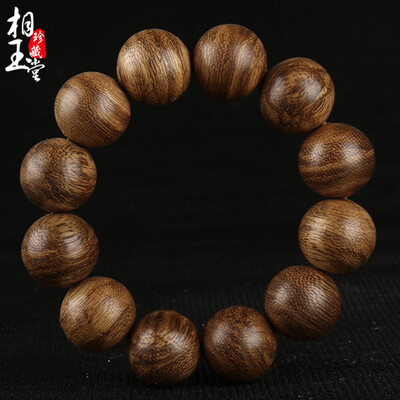 

Phase Yutang 【Slightly cooler】Kaliman Dan Shen Xianghu hand string Sweet honey bead bracelet 20mmOld incense Beaded bracelet