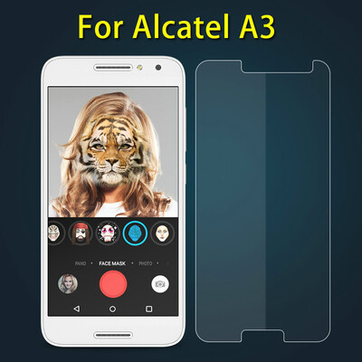 

WIERSS Tempered Glass Screen Protector guard For alcatel A3 5046Y 5046D 50-inch Protective glass Film