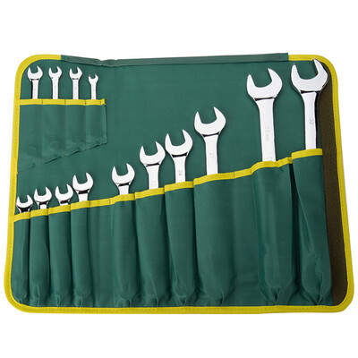 

Deli open wrench wrench combination wrench set 14 pieces DL0114