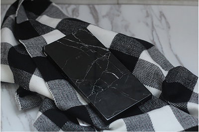 

Ultra-thin marble pattern charge treasure creative high-capacity mobile phone universal as gift for men