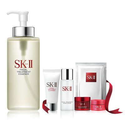 

SK-II to PITERA &quotimmortal water&quot star conservation skin care package skin care essence 330ml facial serum moisturizing firming repair