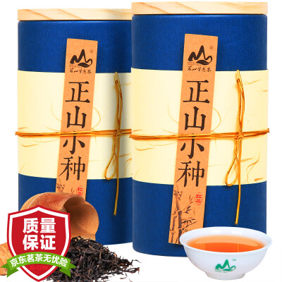 

Ming Shan ecological tea is a small mountain black tea Wuyishan Paulownia origin of tea 150g * 2 A total of 300g / green wood cans