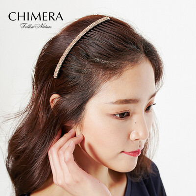 

CHIMERA hair accessories hair accessories Yin moon hair comb inserted comb comb hair champagne