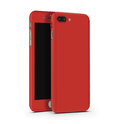 

Keymao Apple iPhone 7 Plus 360 Degree Full Bright Black Protective Case