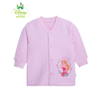 

Jingdong delivery Disney Disney baby clothing winter warm thickening men&women before the baby button 154S676 light yellow 100cm