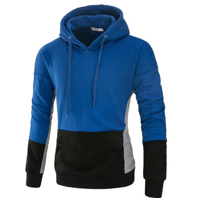 

Brand 2017 Hoodie High Quality Spell Color Hoodies Men Fashion Tracksuit Male Sweatshirt Off White Hoody Mens Purpose Tour XXXL