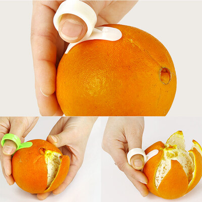 

Cntomlv 5pcs Kitchen Gadgets Cooking Tools Peeler Parer Finger Type Open Orange Peel Orange Device
