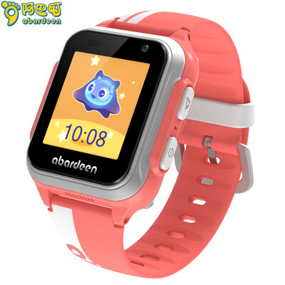

Aba-cho abardeen V116 smart watch for children video call 4G network positioning camera color touch screen boy and girl watch orange