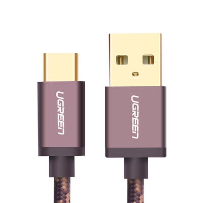 

Быстрый зеленый связанного Type-C сбор данных телефона кабель для зарядки Android USB зарядного кабеля линия поддержки питания P9 Huawei слава просо 8 6/5 музыки как один метр глубины кофе 40429
