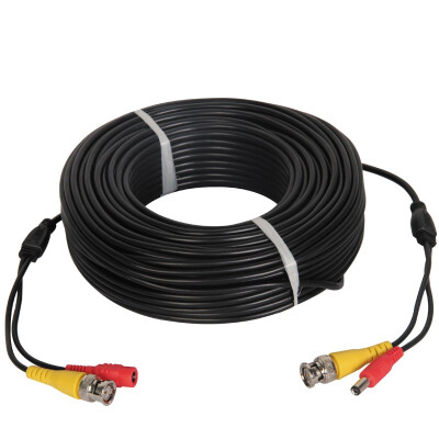 

LOOSAFE full copper monitoring integrated line monitoring power cord&video cable with connector 40 m roll LS-CP40