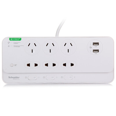 

Schneider Electric (Schneider Electric) Простой 6-разрядный штепсельный разъем USB с переключателем рабочего стола, штепсельная вилка / перемычка для крышки пылесборника EPB4PCSX