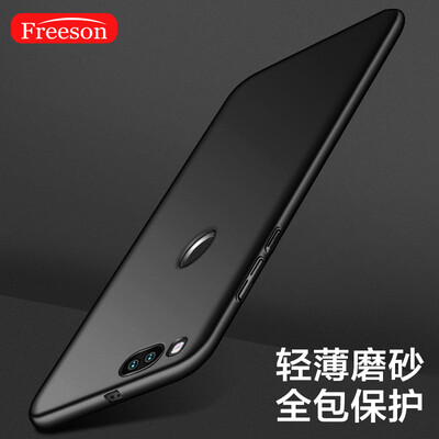 

Freeson millet 5X mobile phone case skin phone case millet 5X scrub shell all-inclusive PC hard shell black