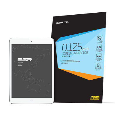 

Billion color ESR iPad mini2 31 protective film Apple mini 2 screen protective film transparent scratch-resistant high-definition film
