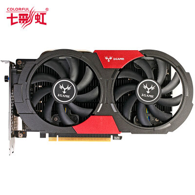 

colorful) iGame1050Ti game video card of a strong double wind