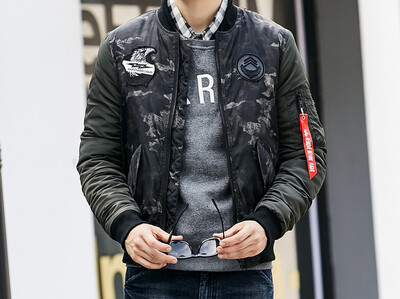 

Fashion cotton coats winter thickening trend of men 's cotton jacket jacket collar collar as a gift for men