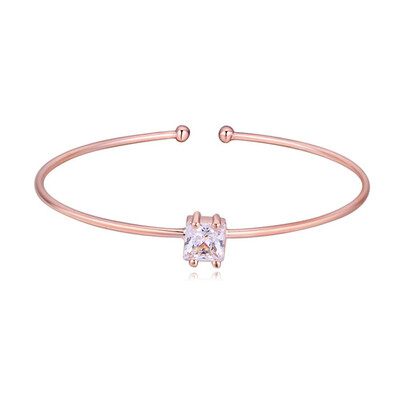 

BAFFIN Collection New Elegant AAA Cubic Zircon Gold Color One Direction Cuff Bangle Wedding Accessories