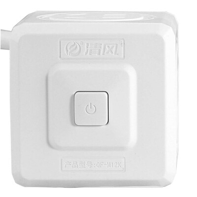 

Breeze kyfen QF-M12K smart cube socket with power switch plug row power conversion plug converter white 18 m