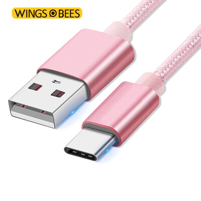 

Кабель Type-C для зарядки и передачи данных Wings of Bees