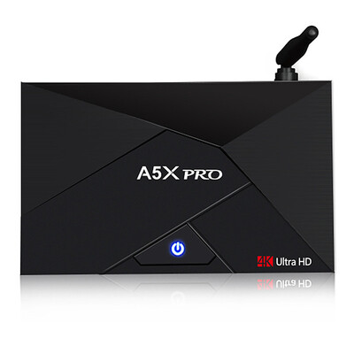 

A5X PRO Android 7.1.1 KODI RK3328 4K HDR TV Box USB3.0 2G / 16G WIFI 802.11ac Bluetooth LAN VP9
