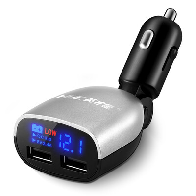 

HSC YC-01S car charger dual USB QC30 Quick charge voltage detection