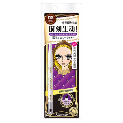

KissMe slim eyeliner 0.1g (brown 02) (water resistant sweat free cut