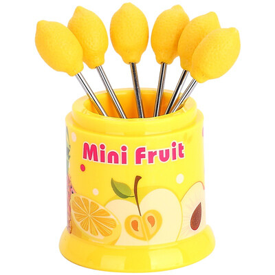 

Jingdong supermarket the United States kitchen maxcook fruit fork MCAC-11 lovely storage can be used repeatedly