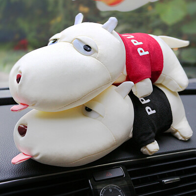 

Ai Difan car bamboo charcoal package new car in addition to taste in addition to formaldehyde to odor activated carbon car with a long mouth simulation dog doll ornaments bamboo charcoal dog carbon bag red&black pair