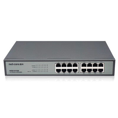 

Leung Branch (netcore) 1016D 16-портовый коммутатор Ethernet 100M