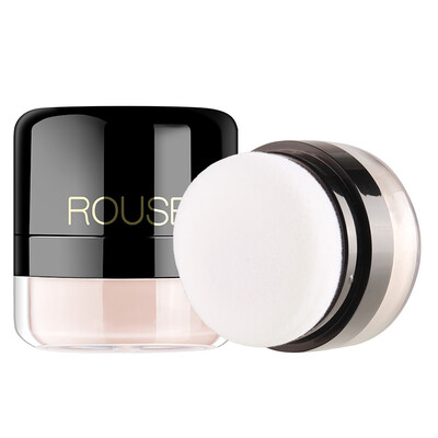 

Soft rouse makeup powder loose powder 8g ivory white (oil control lasting concealer isolation foundation) Mushroom head puff