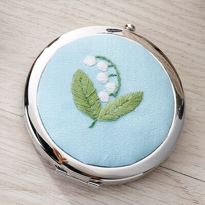 

embroider DIY DMC Sets For Embroidery kits Cosmetic mirror factory direct sale