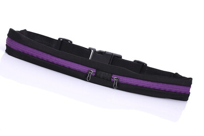 

New Waterproof Zip Bag Running Belt Bum Waist Pouch Fanny Pack Camping Sport Hiking sport girdle