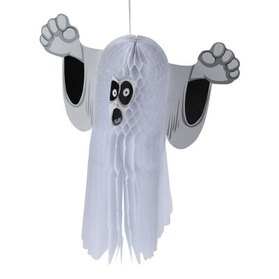 

Halloween Party Decorations Hangning Ghost For Home Wall Ornaments Halloween Decoration Honeycomb Ball Horror Props