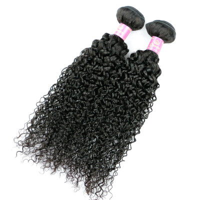 

Hot Queen Hair Kinky Curly Wave Brailizn Virgin Hair 2 Bundles 16 Inch Unprocessed Brazilian Human Hair Curly