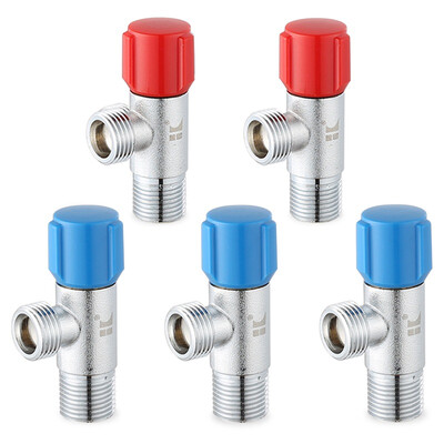 

Sea angle valve hot&cold water valve copper water heater character triangular valve toilet water valve 82101-5