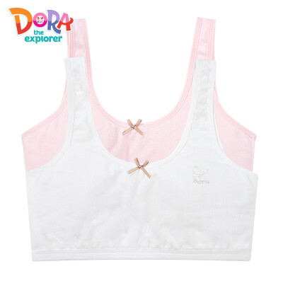 

DORA 2 pieces girls underwear cotton development period student bra sports vest DRY4003 2 pieces 85A