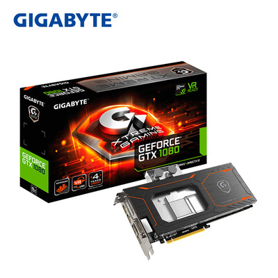 

Gigabyte (GIGABYTE) GTX 1080 охлаждение XTREME открытой воды куриного графика 1759-1898MHz / 10206MHz 8G / 256bit GDDR5X