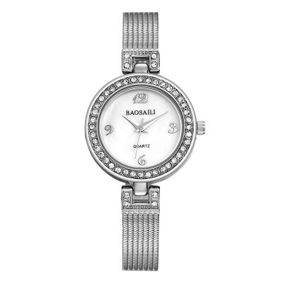 

BAOSAILI Famous Brand Women Quartz Watch Rhinestones Clock Ladies Dress Bracelet Wristwatch Casual Elegant Clock