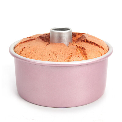 

【Jingdong Supermarket】 Cook Kitchen CHEF MADE Cake Mold 6-inch Round Hollow Sponge Cake Angel Cake Chiffon Cake Baking Tools Rising Rose Gold WK9119