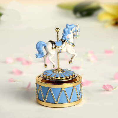 

2017 new carousel music box birthday gift to send friends creative music box gift Valentine's Day gift to send his girlfriend gift