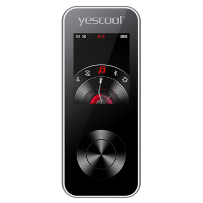 

Tone Бостон (yescool) MP3 музыкальный плеер исследование шумоподавление без потерь HD имеет экран MP4 громкоговоритель карты портативный плеер 32GB X2 спортивный серебро