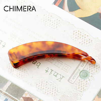 

CHIMERA Hair Accessories Lightweight Banana Clip Horsetail Clip Hairpin Vertical Clip Tortoise
