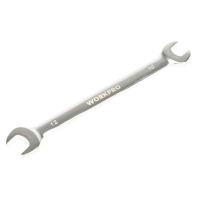 

WACKER WORKPRO W073026N auto repair tools American Standard dual-use metric mirror double-headed open wrench 10 × 12MM
