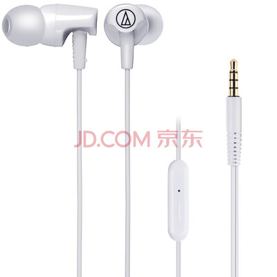 

Audio-Technica ATH-CLR100is WH In-Ear Headphone Headset Smartphone Special Headset White