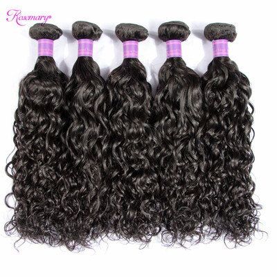 

Peruvian Curly Hair Weave 7A Unprocessed Rosa Hair Products Peruvian Virgin Hair Water Wave 5Pcslot Soft Curly Weave Human Hair