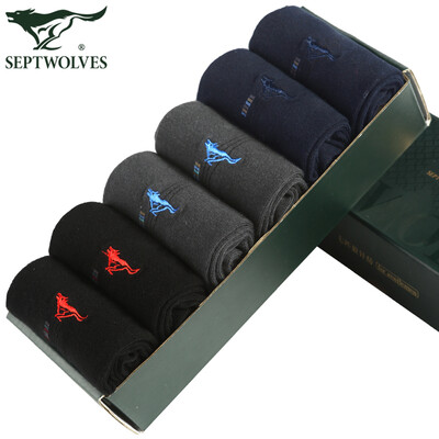 

Семь волов хлопчатобумажных носков весна и лето удобные дышащие мужчины носки в носках туловища 6 двойных бокалов с жаккардом 6 двойных коробочных кодов