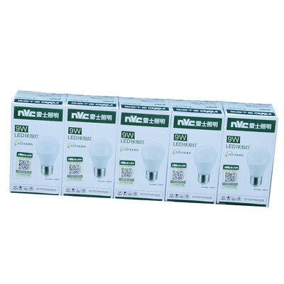 

NVC Lighting NVC glorious series LED bulb e27 large mouth 5 sticks 9W white 6500k