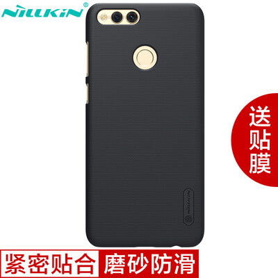 

Нил Gold (NILLKIN) Huawei слава 7X матовое телефон защитной оболочки / защитный рукав / рукав черный телефон