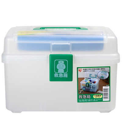 

Alice IRIS Car Storage Box Small Tool Parts Storage Environmental Storage Box Transparent Plastic Storage Box LLB-M 2 Pack
