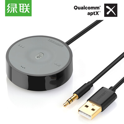 

Зеленый союз (UGREEN) 3,5 Автомобильный Bluetooth приемник AUX аудио приемник универсальный проигрыватель версии 4.2 APTX линия с секцией 40760