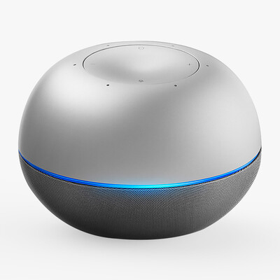 

ROKID Pebble If the wing stone WIFI smart speaker voice control wireless Bluetooth mini stereo rose gold